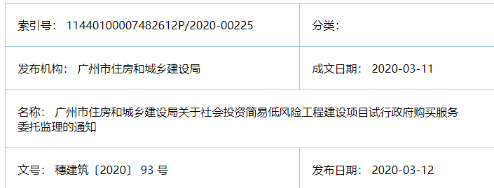 又一省發(fā)文：不再?gòu)?qiáng)制監(jiān)理，部分項(xiàng)目可由建設(shè)單位自管