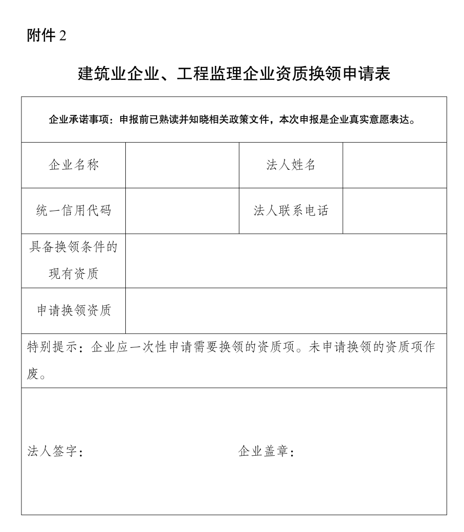 建筑業(yè)企業(yè)、工程監(jiān)理企業(yè)資質(zhì)換領(lǐng)申請表.png